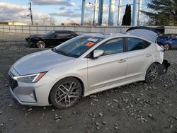 Salvage cars for sale at Windsor, NJ auction: 2019 Hyundai Elantra Sport