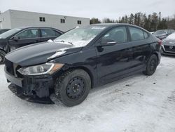 Salvage cars for sale at Cookstown, ON auction: 2018 Hyundai Elantra SEL