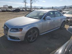 Salvage cars for sale from Copart San Martin, CA: 2012 Audi S4 Premium Plus