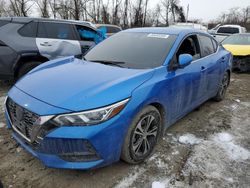 Nissan salvage cars for sale: 2022 Nissan Sentra SV