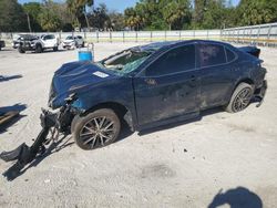 Salvage cars for sale at Fort Pierce, FL auction: 2021 Toyota Camry SE