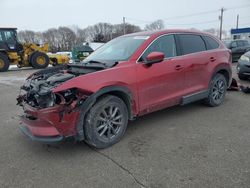 Salvage cars for sale at Ham Lake, MN auction: 2021 Mazda CX-9 Touring