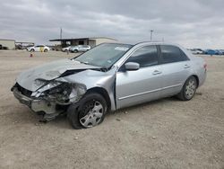 Salvage cars for sale at Temple, TX auction: 2003 Honda Accord LX