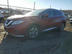 Salvage cars for sale at Laurel, MD auction: 2015 Nissan Murano S