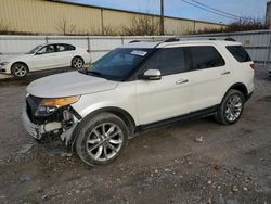 Salvage cars for sale at Lexington, KY auction: 2011 Ford Explorer Limited