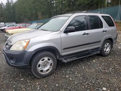 Salvage cars for sale at Graham, WA auction: 2006 Honda CR-V LX