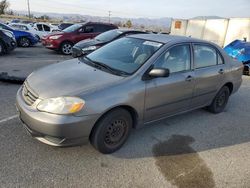 Salvage cars for sale from Copart Van Nuys, CA: 2004 Toyota Corolla CE