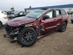 Salvage cars for sale at Woodhaven, MI auction: 2019 Jeep Grand Cherokee Limited