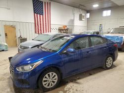 Hyundai Accent salvage cars for sale: 2021 Hyundai Accent SE