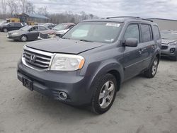 Salvage cars for sale at Spartanburg, SC auction: 2012 Honda Pilot Exln