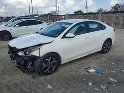 KIA Vehiculos salvage en venta: 2019 KIA Forte FE