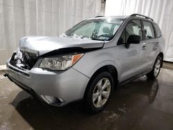 2016 Subaru Forester 2.5I en venta en Leroy, NY