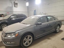 Volkswagen salvage cars for sale: 2014 Volkswagen Passat SEL