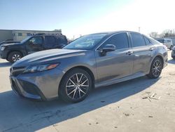 Salvage cars for sale at Wilmer, TX auction: 2021 Toyota Camry SE