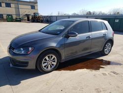 Salvage cars for sale at Wilmer, TX auction: 2017 Volkswagen Golf S