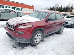 Jeep Grand Cherokee salvage cars for sale: 2016 Jeep Cherokee Sport