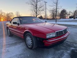 Salvage cars for sale at North Billerica, MA auction: 1990 Cadillac Allante