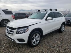 Salvage cars for sale at auction: 2018 Mercedes-Benz GLC 300 4matic