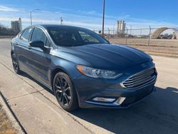 Salvage cars for sale from Copart Oklahoma City, OK: 2018 Ford Fusion S