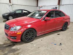 Mercedes-Benz salvage cars for sale: 2014 Mercedes-Benz C 300 4matic