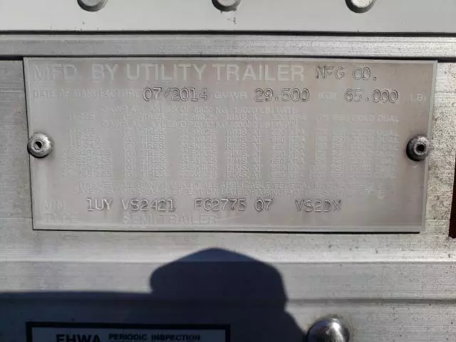 2015 Utility Trailer