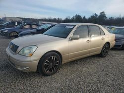 Salvage cars for sale at Memphis, TN auction: 2001 Lexus LS 430