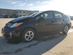 Salvage cars for sale at Wilmer, TX auction: 2014 Toyota Prius