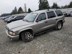 Salvage cars for sale at Graham, WA auction: 2000 Dodge Durango