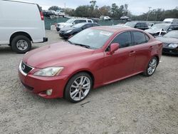 Salvage cars for sale at Riverview, FL auction: 2006 Lexus IS 250