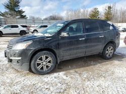 Chevrolet salvage cars for sale: 2016 Chevrolet Traverse LT