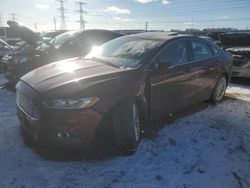 Salvage cars for sale at Elgin, IL auction: 2016 Ford Fusion SE