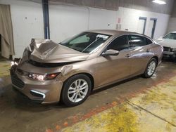 Salvage cars for sale at Indianapolis, IN auction: 2018 Chevrolet Malibu LT