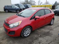 KIA salvage cars for sale: 2015 KIA Rio LX