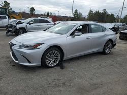 Salvage cars for sale at auction: 2019 Lexus ES 300H