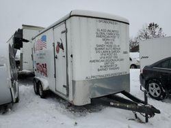 Salvage trucks for sale at Ebensburg, PA auction: 2014 Carry-On Trailer