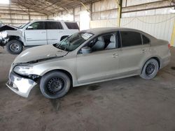 Salvage cars for sale at Phoenix, AZ auction: 2013 Volkswagen Jetta Base