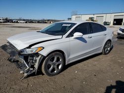 Salvage cars for sale at Kansas City, KS auction: 2014 Ford Fusion SE