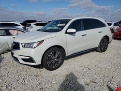 Salvage cars for sale at Taylor, TX auction: 2019 Acura MDX Technology