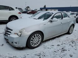 Salvage cars for sale from Copart Woodhaven, MI: 2010 Cadillac CTS Performance Collection