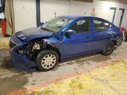 Salvage cars for sale at Indianapolis, IN auction: 2017 Nissan Versa S