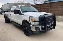 Salvage trucks for sale at Grand Prairie, TX auction: 2015 Ford F350 Super Duty