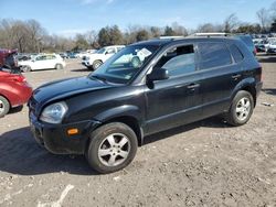 Salvage cars for sale at Madisonville, TN auction: 2007 Hyundai Tucson GLS