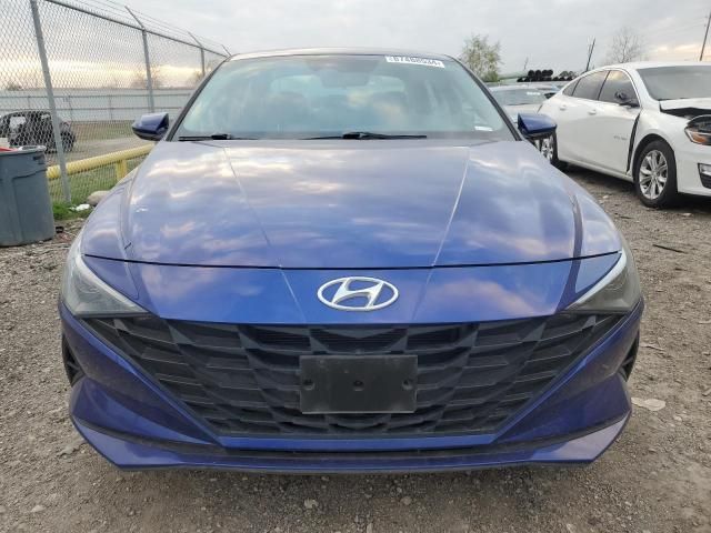 2023 Hyundai Elantra Blue