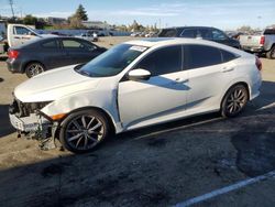 Salvage cars for sale at Vallejo, CA auction: 2020 Honda Civic EX