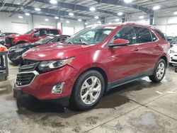 Chevrolet salvage cars for sale: 2018 Chevrolet Equinox LT