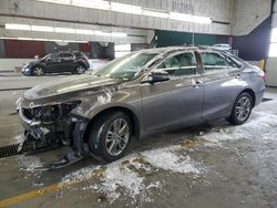 Salvage cars for sale at Dyer, IN auction: 2017 Toyota Camry LE