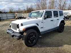 Jeep salvage cars for sale: 2022 Jeep Wrangler Unlimited Sahara