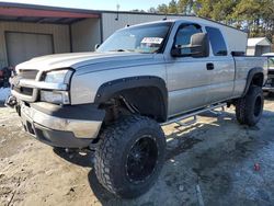 Salvage cars for sale at Seaford, DE auction: 2004 Chevrolet Silverado K1500