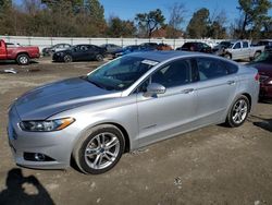 Salvage cars for sale at Hampton, VA auction: 2016 Ford Fusion Titanium HEV