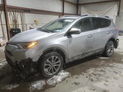 Salvage cars for sale at Leroy, NY auction: 2017 Toyota Rav4 HV Limited